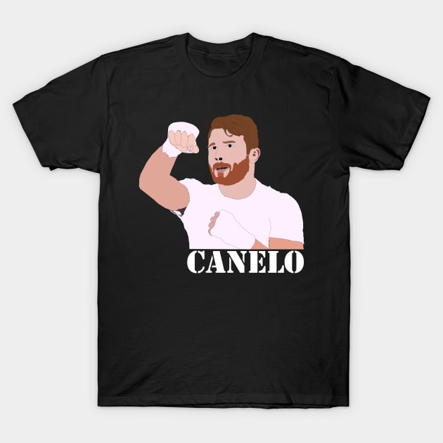 Canelo Alvarez Boxing T-Shirt by Alex